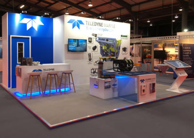 Teledyne stand